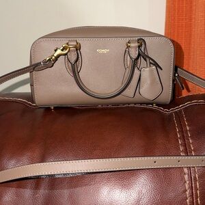 🔥🔥🔥Coach Bowery Satchel 22 Leather Satchel Crossbody Bag
